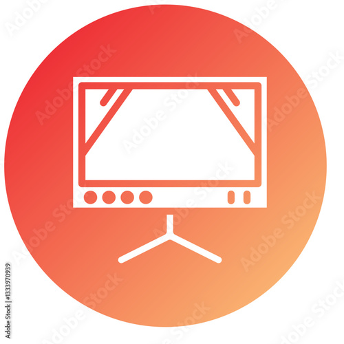 Vector Design Television Icon Style