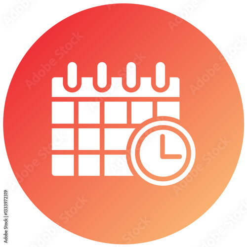 Vector Design Deadline Icon Style