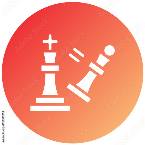 Defeat Vector Design Icon Style