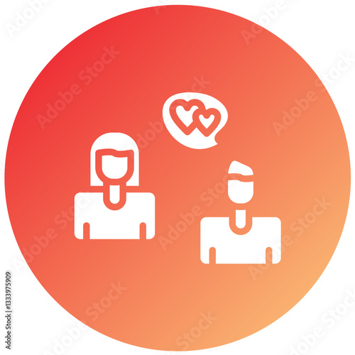 Flirtatious Vector Design Icon Style
