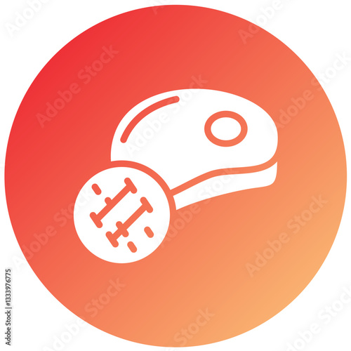 Pork Tenderloin Vector Design Icon Style