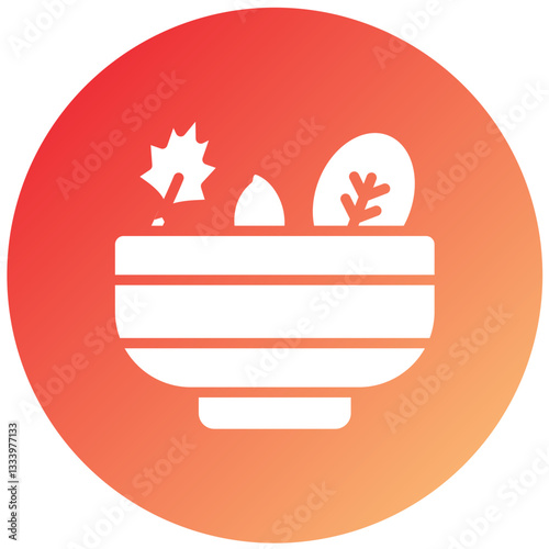 Greek Salad Vector Design Icon Style