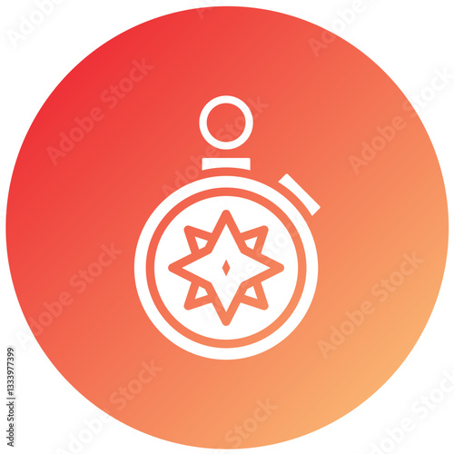 Compass Vector Design Icon Style