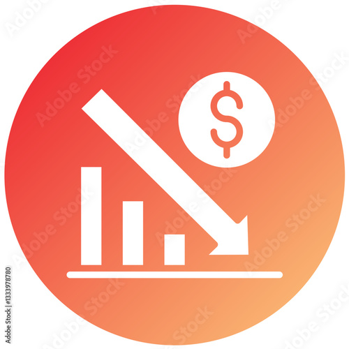 Vector Design Bankrupt Icon Style