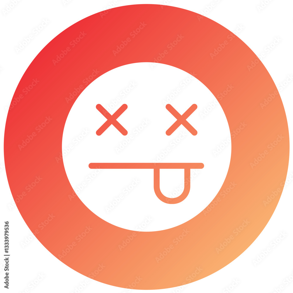Vector Design Dead Icon Style Vector Design Dead Icon Style