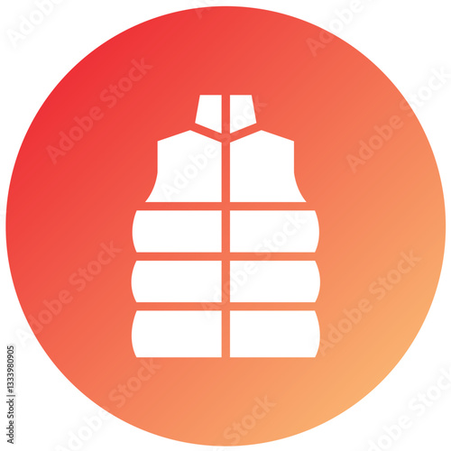 Vector Design Coat Vest Icon Style