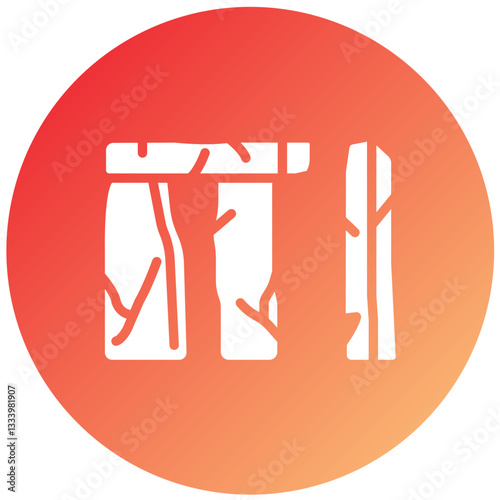 Vector Design Stonehenge Icon Style