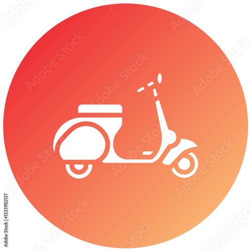 Vector Design Scooter Icon Style
