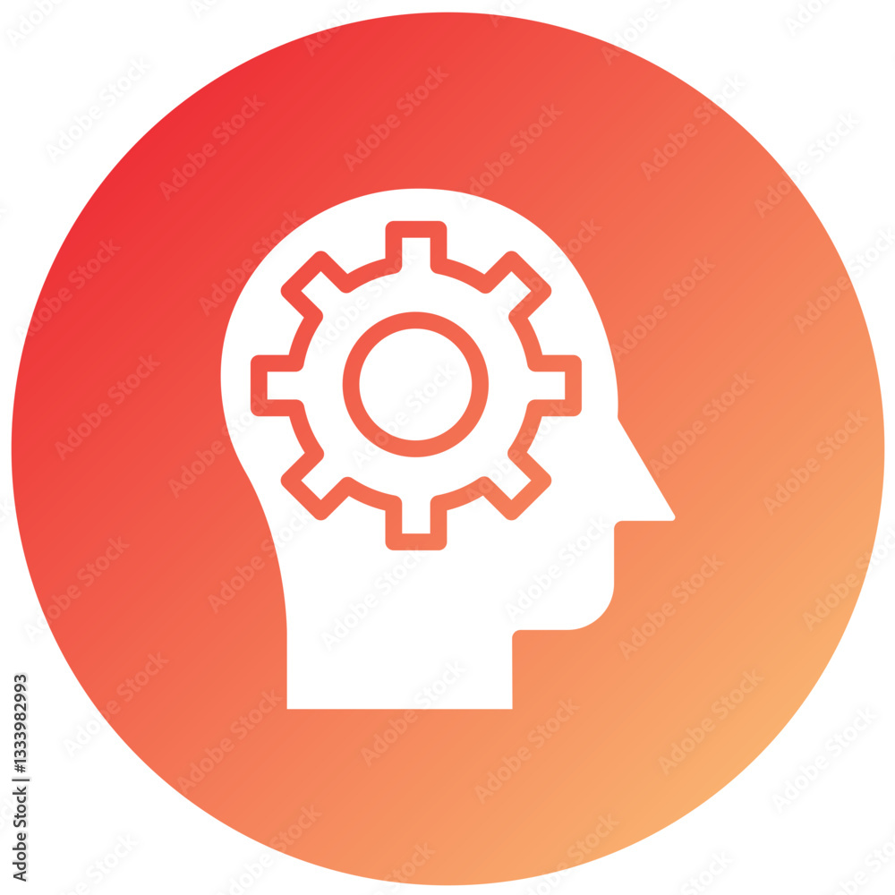 Vector Design Critical Thinking Icon Style Vector Design Critical Thinking Icon Style
