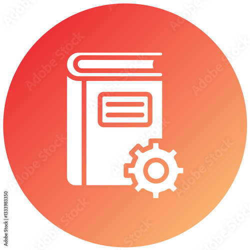 Vector Design Literary Theory Icon Style