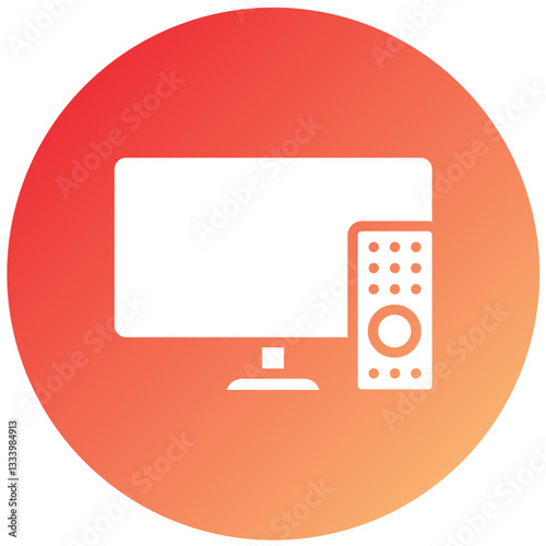 Vector Design Television Icon Style