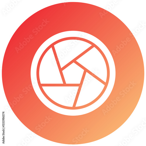 Vector Design Diaphragm Icon Style