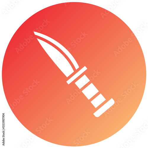 Vector Design Knife Icon Style