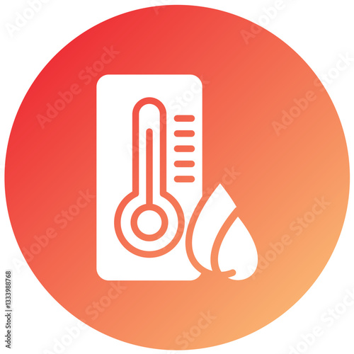 Vector Design Humidity Icon Style