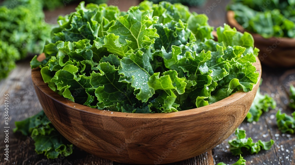 Diet for bone health leafy greens dairy in wooden pot Diet for bone health leafy greens dairy in wooden pot