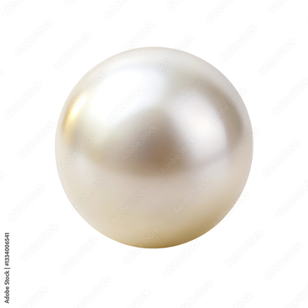 Obraz premium Pearl, Gem, Jewelry, White, Round