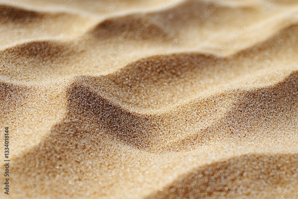 Detailed view of the golden colored sand surface texture Detailed view of the golden colored sand surface texture