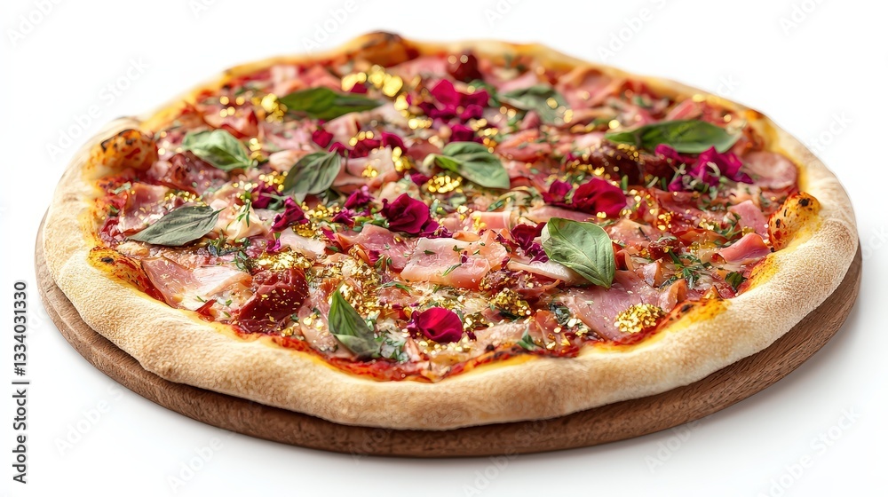 Classic pizza featuring a generous layer of cheese and savory toppings served fresh for a delightful culinary experience Classic pizza featuring a generous layer of cheese and savory toppings served fresh for a delightful culinary experience