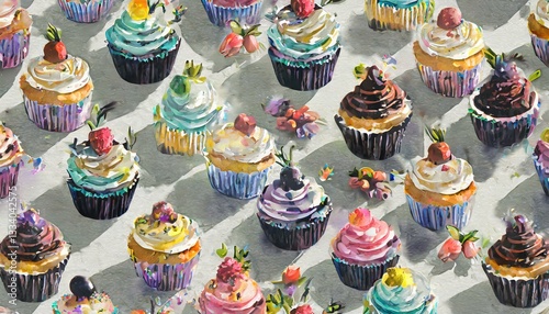 cupcakes with candles