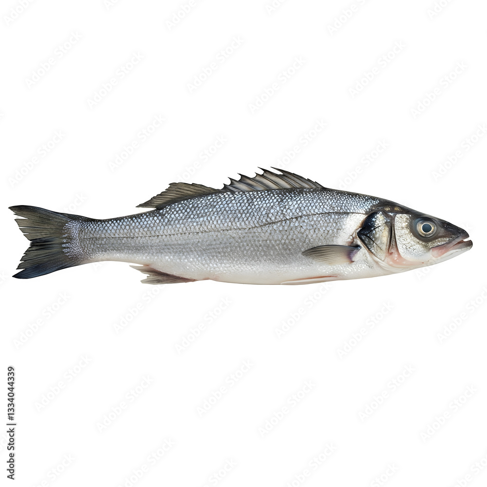 Obraz premium fish on white background, PNG transparent