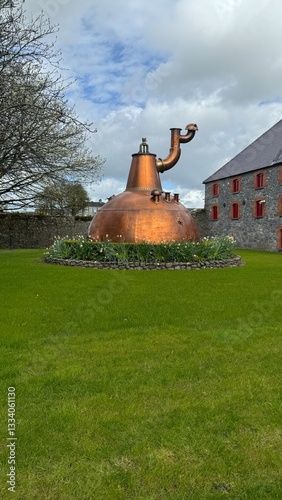 Dublin tour through streets with historic buildings, university, whiskey, beer