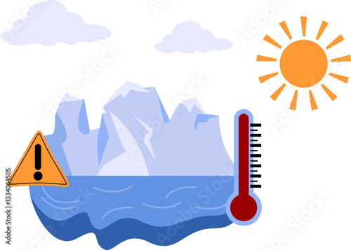 Melting Glacier Climate Change