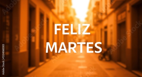 Feliz Martes Brick Wall Art