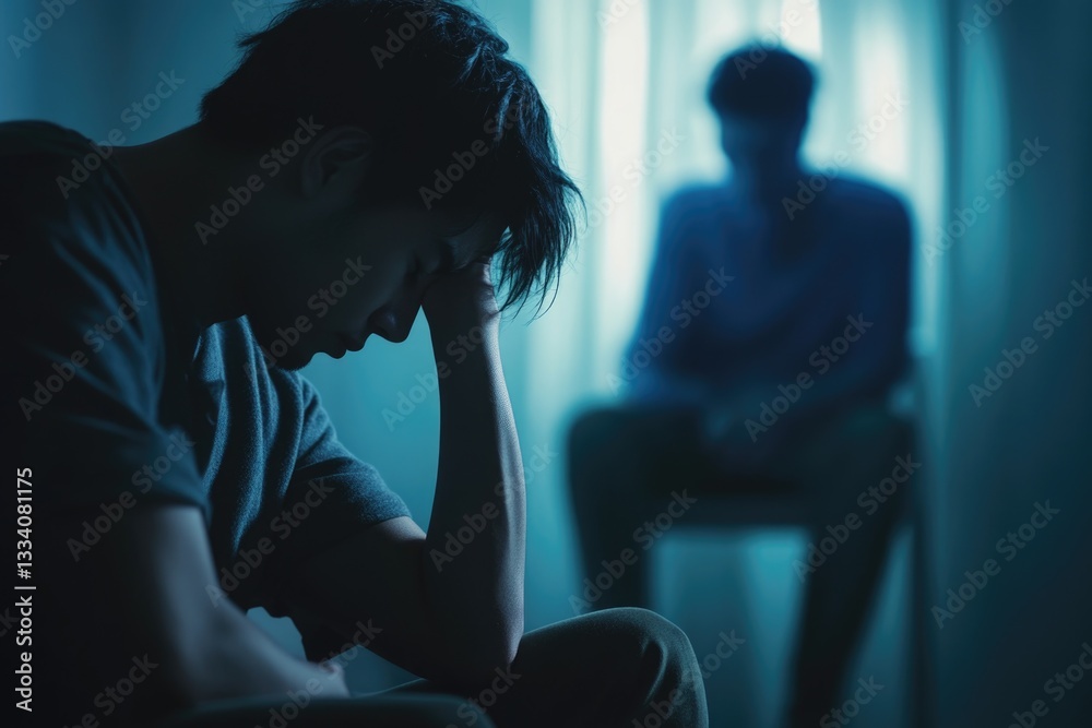A person relaxing or waiting with a view outside A person relaxing or waiting with a view outside