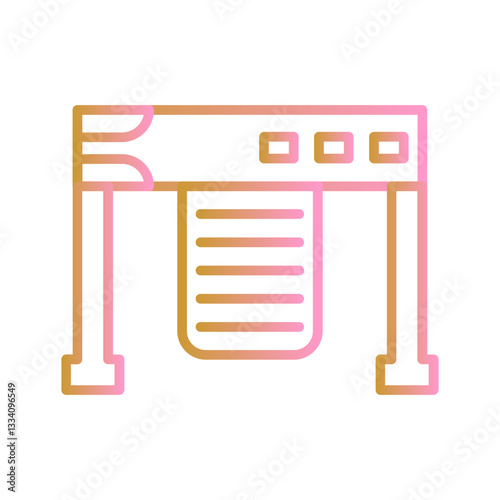 Plotter Vector Icon