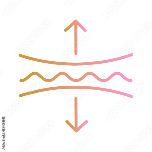 Elasticity Vector Icon