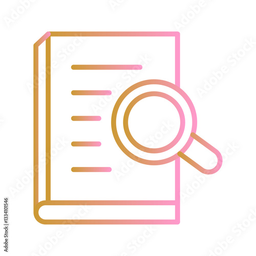 Dictionary Vector Icon
