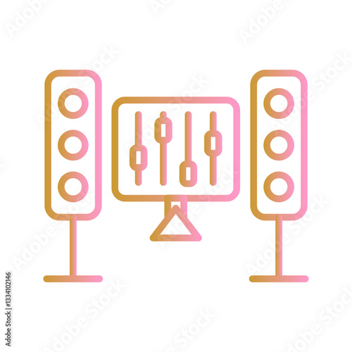 Equalizer Vector Icon