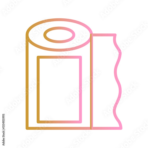 Plastic sheeting Vector Icon