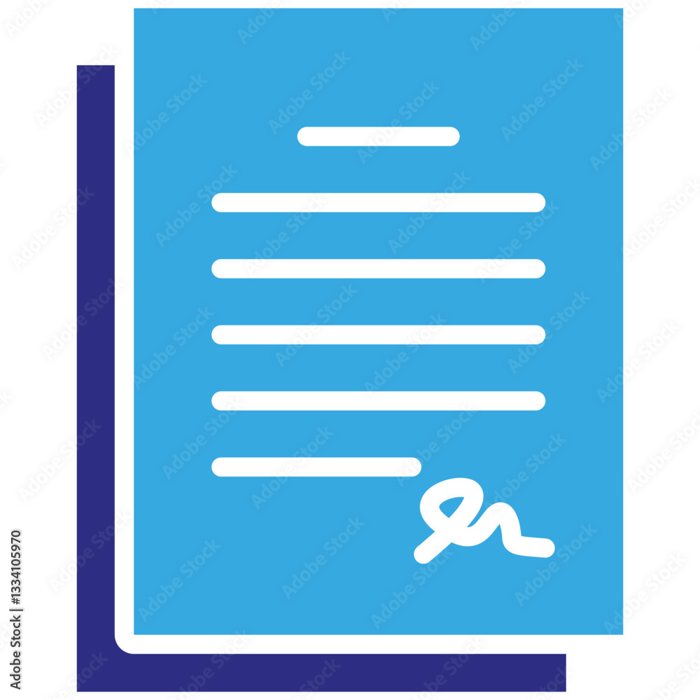 Contract icon in Glyph Dual Color Style. Simple Vector Design. Simple Vector Glyph Icon Contract icon in Glyph Dual Color Style. Simple Vector Design. Simple Vector Glyph Icon