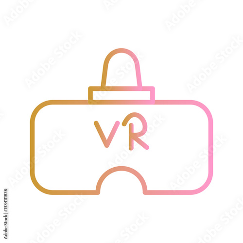 Virtual Reality Vector Icon