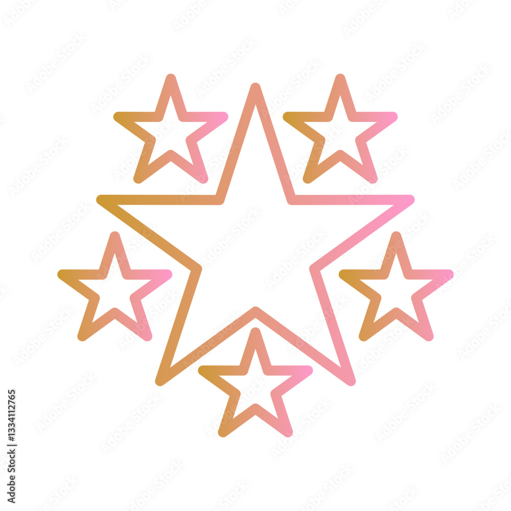 Obraz premium Star Vector Icon