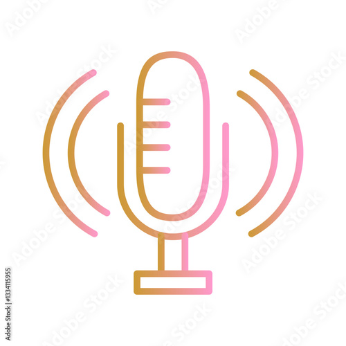 Microphone Vector Icon