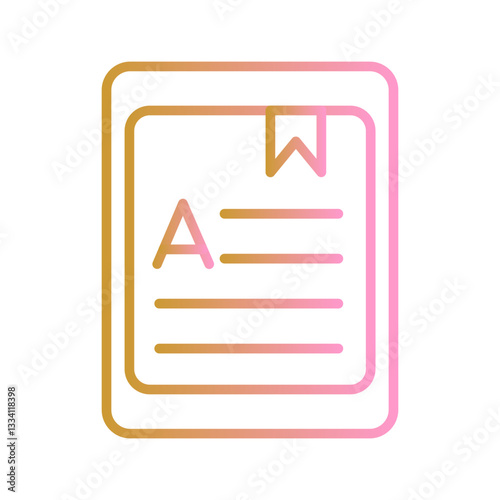 E-reader Vector Icon