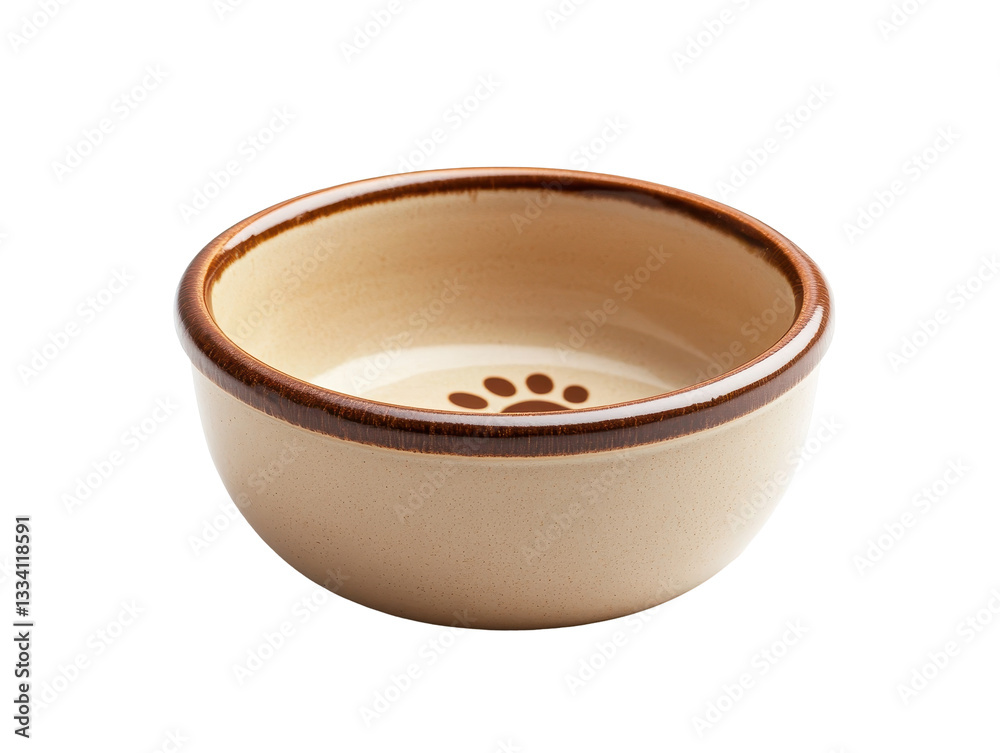 Isolated Empty Pet Bowl Isolated Empty Pet Bowl