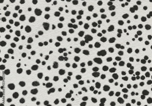 Animal Fur: Dalmatian Spotted Pattern