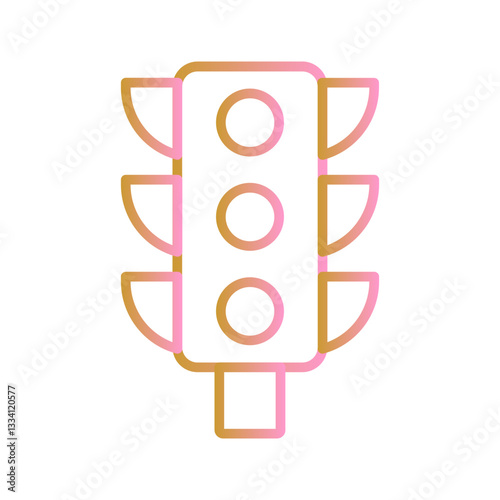 Semaphore Vector Icon