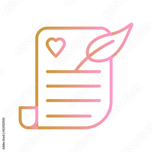 Poetry Vector Icon