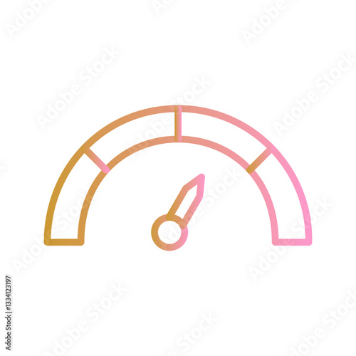 Credit Score Vector Icon
