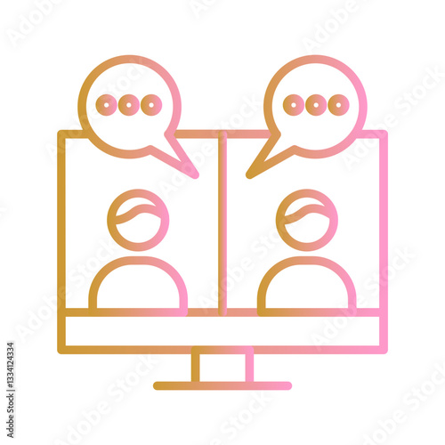 Telepresence Vector Icon