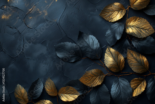 Golden Botanicals: Nature’s Kintsugi Masterpiece