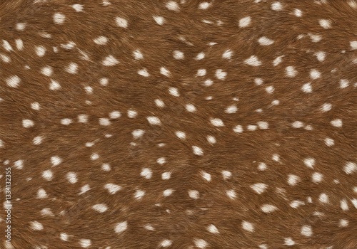 Coat Detail: Fur Texture Background