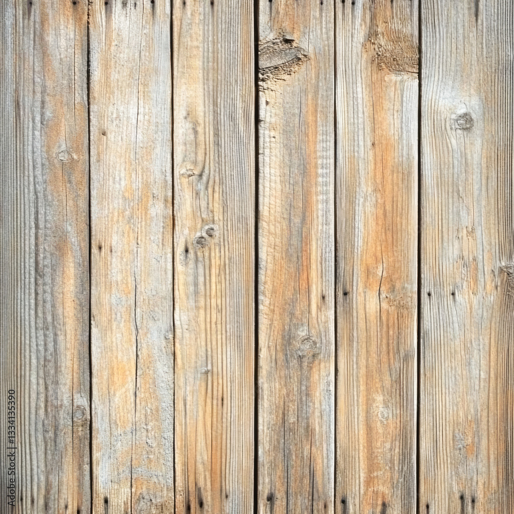Fototapeta premium Rustic weathered wooden planks with natural texture and grain patterns