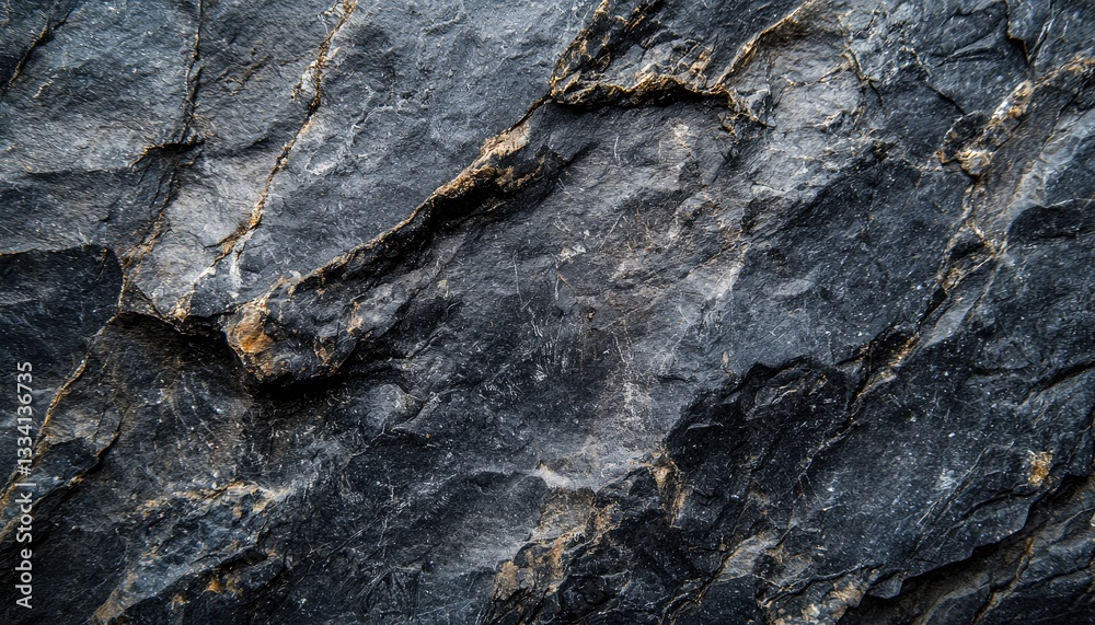 Close up detailed view of a textured rock formation Close up detailed view of a textured rock formation