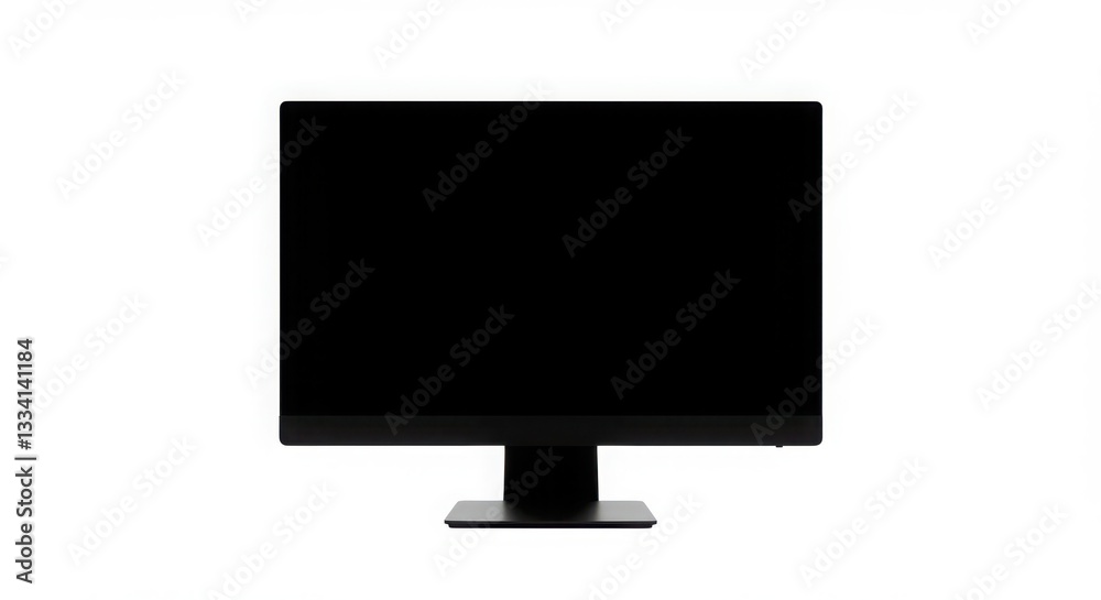 Modern Computer Monitor Silhouette Flat Screen Display Icon isolated white background. Modern Computer Monitor Silhouette Flat Screen Display Icon Modern Computer Monitor Silhouette Flat Screen Display Icon isolated white background. Modern Computer Monitor Silhouette Flat Screen Display Icon