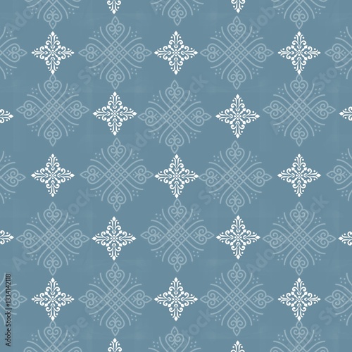 seamless damask pattern
